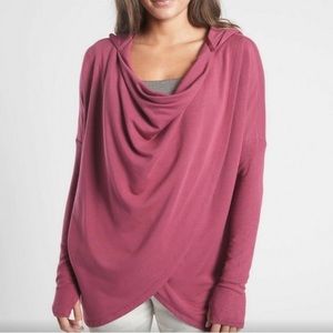NWOT Athleta Purana Wrap Sweatshirt